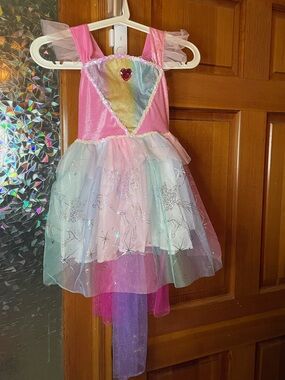 Girly unicorn costume dress sz 5-6